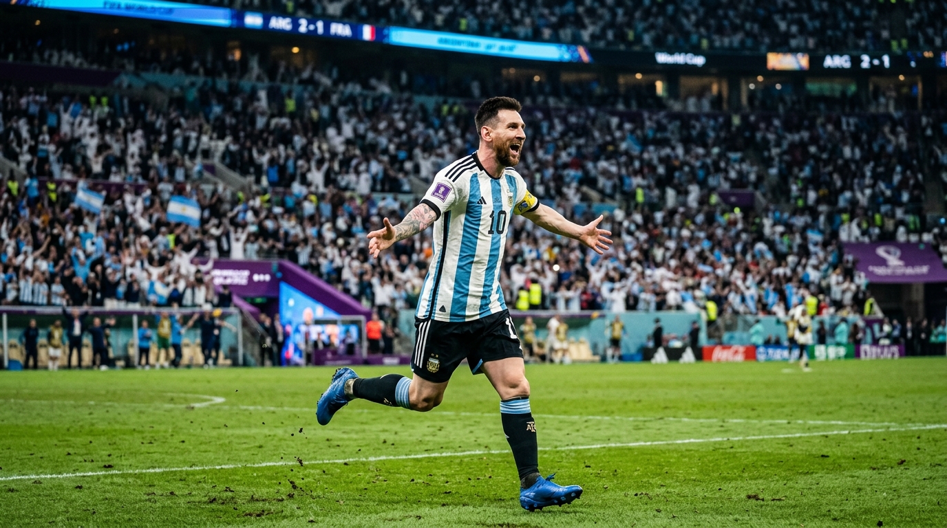Messi is just one goal away from the record.